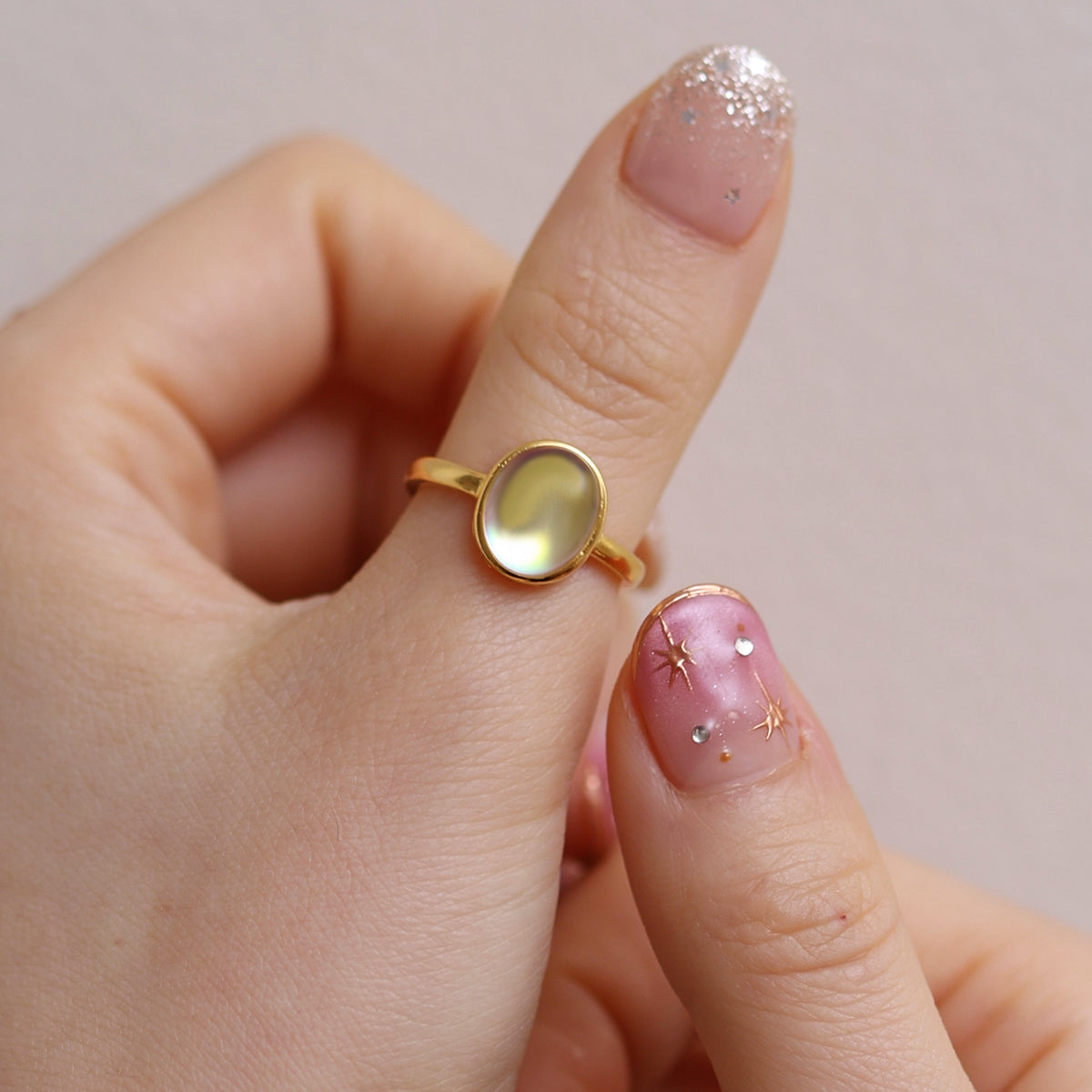 Mythical Moonstone Ring