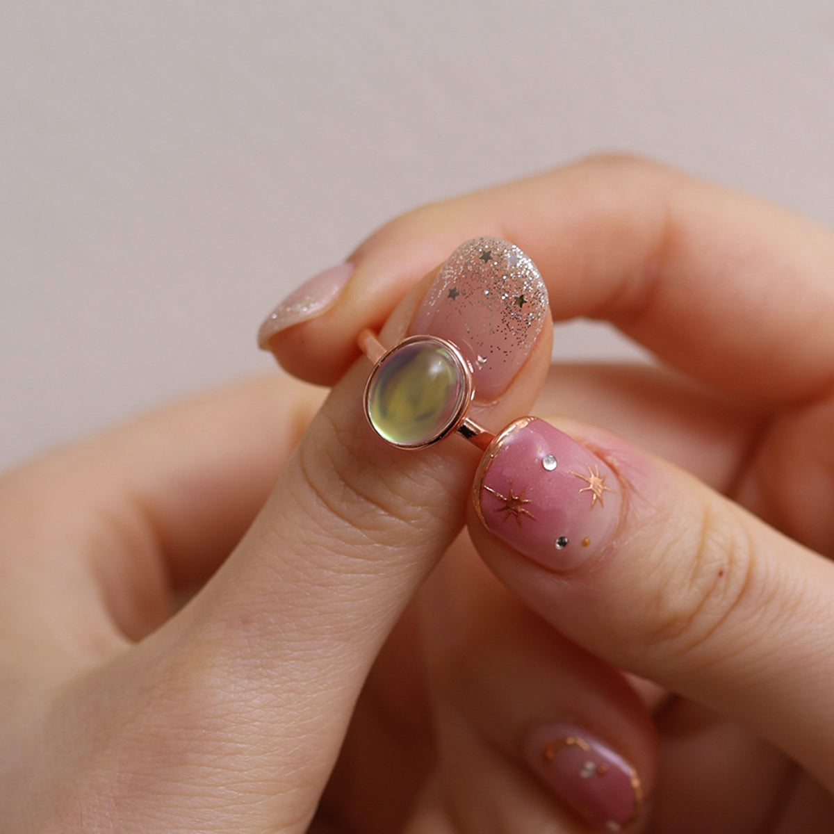 Mythical Moonstone Ring